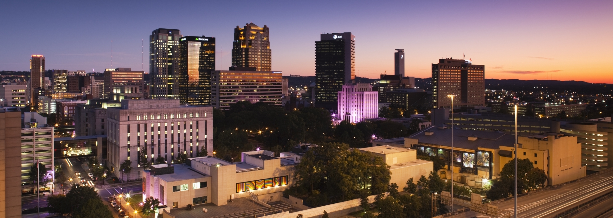Dusk over Birmingham 